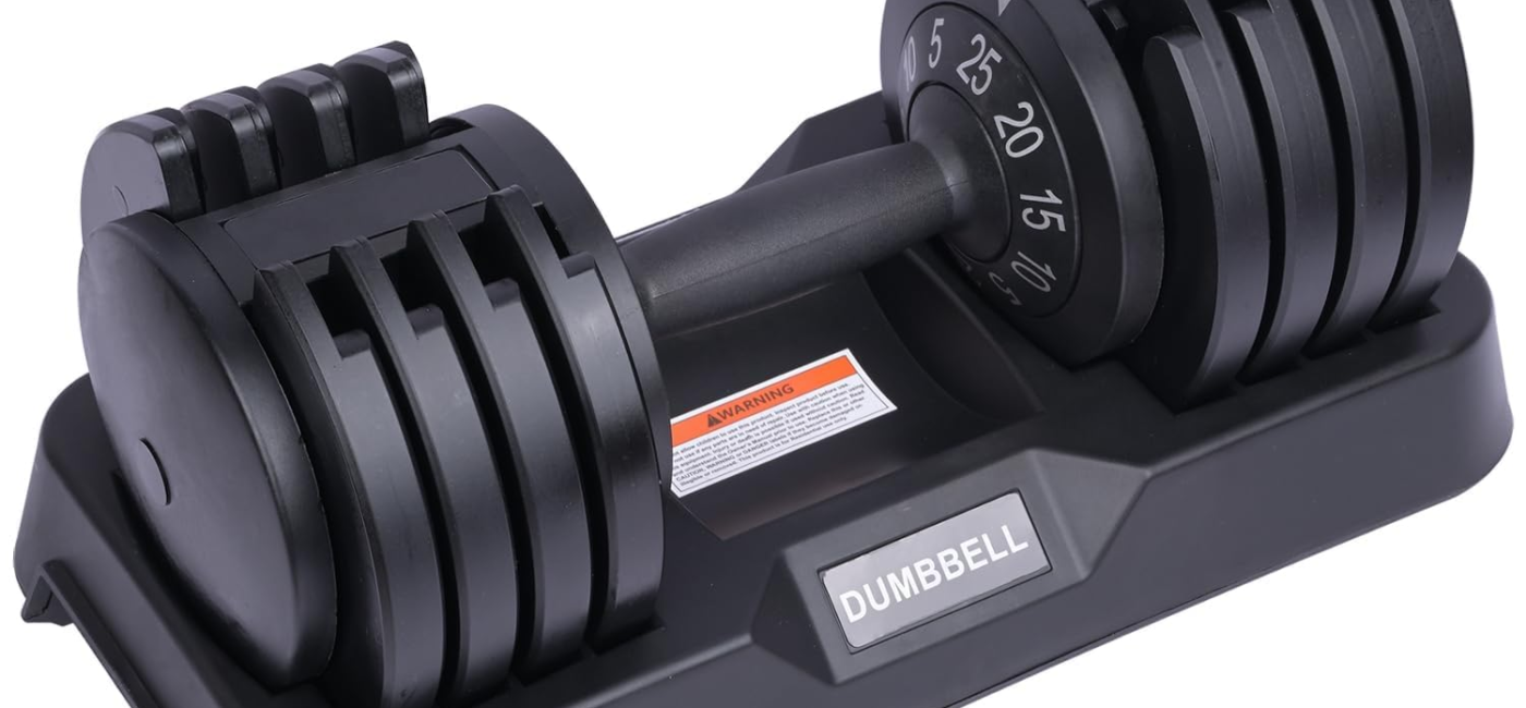 Amazon Brand – Symactive 25 KG Dumbbells