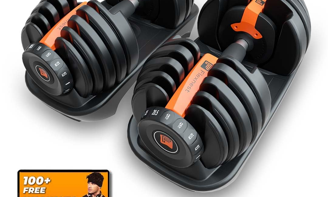 Adjustable Iron Dumbbells Set