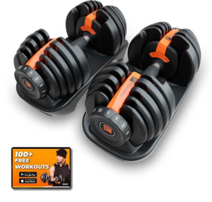Adjustable Iron Dumbbells Set