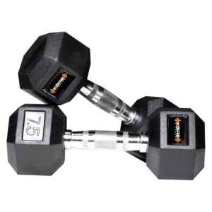 Dumbbells Kits Rubber Black