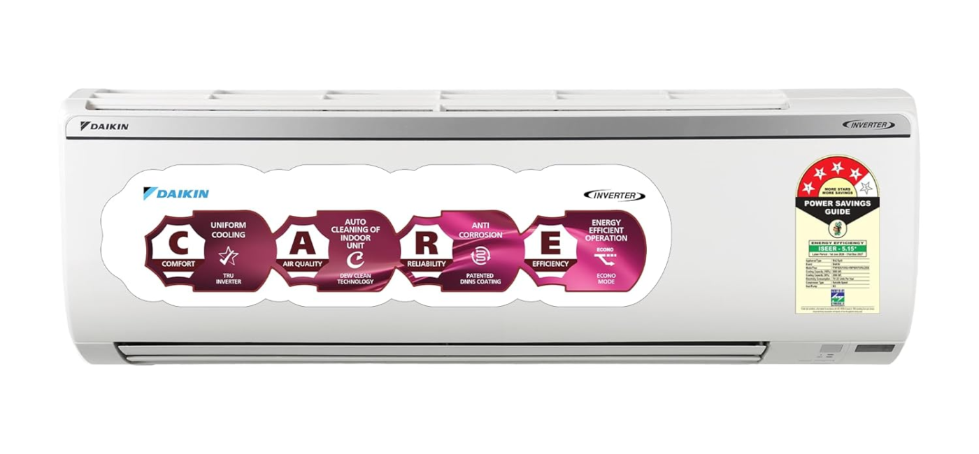 Daikin 1.5 Ton 4 Star Inverter Split AC